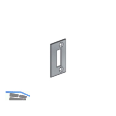 Schlie�blech AL-Office-CP, Edelstahl geb�rstet