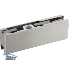 DORMA-Glas Oberer Eckbeschlag PT 20, Edelstahl (03.110)