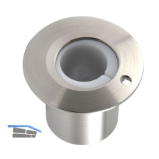 DORMA-Glas Bodenbuchse verstellbar, 05.194, Messing verzinkt