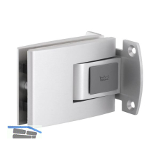 Pendelt�rbeschlag Tensor Glas-Wand, Feststellpunkt 90�,Aluminium silber eloxiert