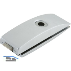 Schloss Studio ARCOS unversperrbar, Glas 8 mm, silber eloxiert (24.200)