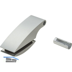 DORMA-Glas T�rband Fl�gelteil Studio Arcos 24.230, Glas 8 mm, silber eloxiert