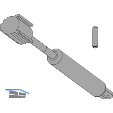 HAUTAU ATRIUM HS comfort Getriebed�mpfer, bis 400 kg