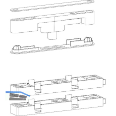 HAUTAU ATRIUM HS comfort Zubeh�r-Beutel-Set Profine PremiDoor 88+