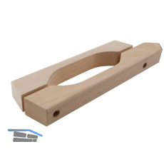 DORMAKABA Saunabeschlag-Holzgriffset Abachi-Holz (13.005)