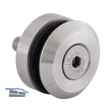 Glaspunkthalter Trapez 45, 45 mm, 8 - 20 mm Glas, Edelstahl