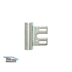 SIMONSWERK T�rband Rahmenteil 11.309, Stahlzarge, Bandh�he 48,5 mm, verzinkt