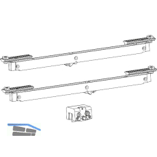 DORMA-Glas Muto 80 Einzugsd�mpfung Dormotion beidseitig Fl�gelgewicht bis 80 kg