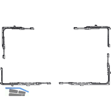 MACO SKB-SE Grundkarton Eckumlenkung Multi-Matic, links, silber (102171)