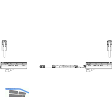 MACO PAS Grundkarton Laufwagen, rechts, 160 kg (466778)