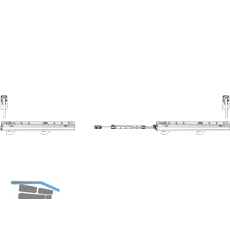 MACO PAS Grundkarton Laufwagen, links, 200 kg (467068)