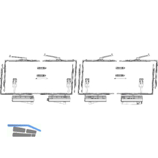 MACO SKB-Z Grundkarton, Schema C, 160 kg, Versatz 13 mm, silber (455514)