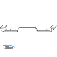 MACO SKB-Z Rastplattengarnitur, Falzluft 4 mm, Versatz 9 mm (455717)