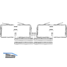 MACO SKB-Z Grundkarton, Schema C, 200 kg, Versatz 9 mm, silber (465373)