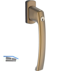 MACO SKB-S/SE/PAS Drehgriff sperrbar, ohne Vierkant, Alu bronze eloxiert