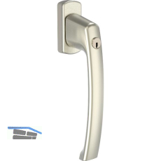 MACO SKB-S/SE/PAS Drehgriff sperrbar, ohne Vierkant, Alu champagne eloxiert