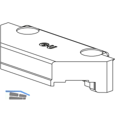 GU-966 PSK Rastplatte f�r PVC, PROFINE 76 MD, Zink silber