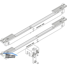 DORMA-Glas Muto 150 Einzugsd�mpfung Dormotion beidseitig Fl�gelgewicht bis 150kg
