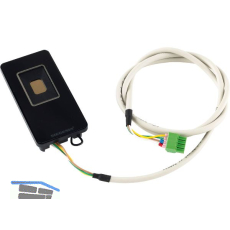 KFV Fingerscanner mit Dekorelement inkl. 1 m Kabel, schwarz