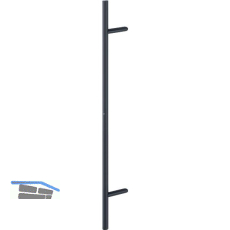 HOPPE T�rgriff E5012 - 1200/900 mm, Edelstahl schwarz matt