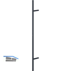 HOPPE T�rgriff E5012 - 1400/1000 mm, Edelstahl schwarz matt