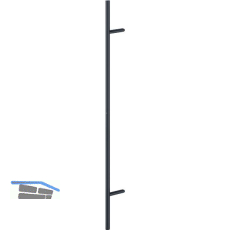 HOPPE T�rgriff E5012 - 1600/1200 mm, Edelstahl schwarz matt