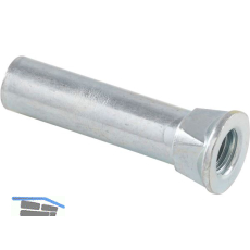 Stahlgewindeh�lse M5, L�nge 26 mm, Stahl verzinkt