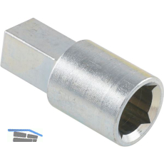 FSB Stiftverl�ngerung f�r Fenstergriffe mit 7 mm Vierkantstift, Stahl verzinkt