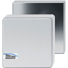 FSB T�rknopf 23 0811 03500, 50 x 50 mm, Edelstahl matt