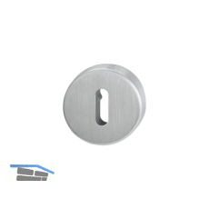 HOPPE Schl�sselrosette BB, � 52, H�he 8, Edelstahl matt