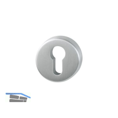 HOPPE Zylinderrosette PZ, � 52, H�he 8, Edelstahl matt