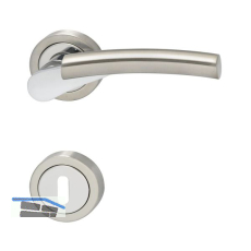 MARCHESI Dr�ckergarnitur MIND - auf Rosette BB, Zamak verchromt/vernickelt matt