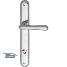 Dr�ckergarnitur ELEGANT WG 500 - auf Schild WC 90, 38 - 43, Alu poliert