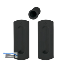 HOPPE Schiebet�rmuschel Set M463 - BL, Messing schwarz