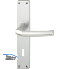 Dr�ckergarnitur BIRMINGHAM - auf Schild BB 90, 30 - 49, silber eloxiert