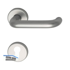 Dr�ckergarnitur WG 1700L - auf Rosette PZ, 38 - 43, silber eloxiert