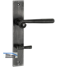 SCH�RGHOFER Dr�ckergarnitur AIST - auf Schild WC 90, verzinkt alt geb�rstet