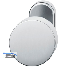 FSB FS-T�rknopf 07 0829 - auf Rosette, � 55 mm, fest vernietet, Edelstahl matt