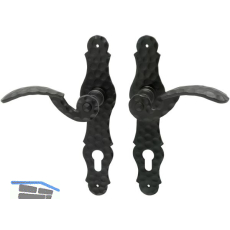 HALC� Dr�ckergarnitur SILL - auf Schild PZ 88, schwarz lackiert