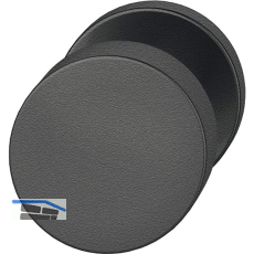 FSB T�rknopf 23 0829 03600 FH-AGL fest auf Rosette,Aluminium schwarz matt