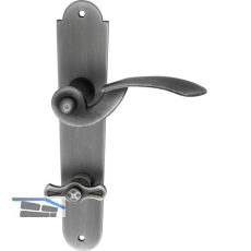 SCH�SSWENDER Dr�ckergarnitur ELITE - auf Schild WC 90, schwarz passiviert