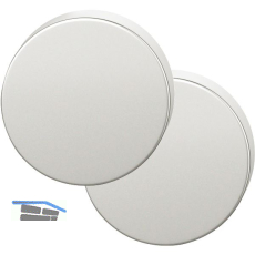 FSB Blindrosette rund 12 1735 00000 ASL, Aluminium silber eloxiert