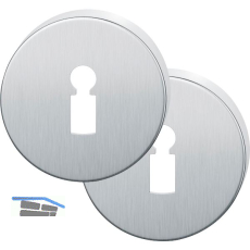 FSB Buntbartrosette 12 1735 00002 ASL, Edelstahl matt