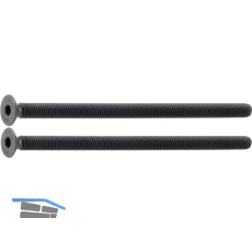 Schraubenpaar f�r FSB Haust�rgarnituren, M5 x 80 mm, T�rst�rke 70-74 mm