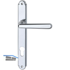 Dr�ckergarnitur ALT - WIEN - auf Schild PZ 88, Messing verchromt