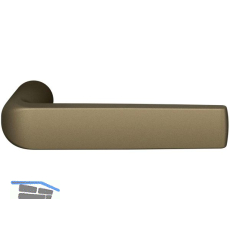 FSB Dr�ckerlochteil 10 1267 04600 ASL/AGL, Aluminium mittelbronzefarbig
