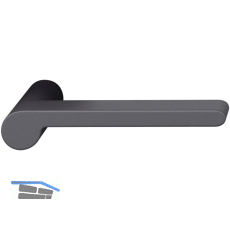 FSB Dr�ckerlochteil 10 1021 04642 ASL/AGL rechts, Aluminium schwarz matt