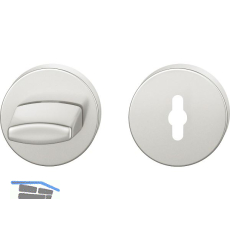 FSB WC Rosette 17 1735 00088 ASL, R/7 mm, ohne Schauscheibe, Aluminium silber