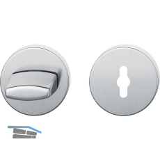 FSB WC Rosette 12 1735 00054 ASL, R/7 mm, ohne Schauscheibe, Edelstahl matt