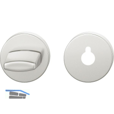 FSB WC Rosette 17 1735 00031 AGL, R/8 mm, ohne Schauscheibe, Aluminium silber